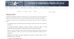 Desktop Screenshot of cdi-spec.org